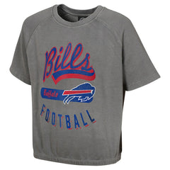 Women's Mineral Wash Short Sleeve Top - Buffalo Bills