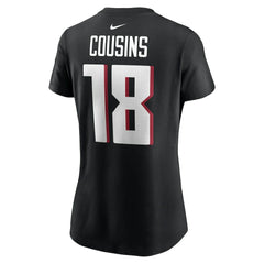 Kirk Cousins Women's Player Name & Number T-Shirt - Atlanta Falcons