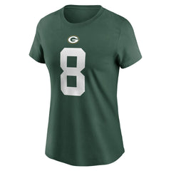 Josh Jacobs Women's Player Name & Number T-Shirt - Green Bay Packers
