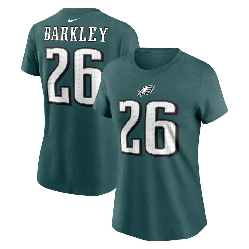 Saquon Barkley Women's Player Name & Number T-Shirt - Philadelphia Eagles