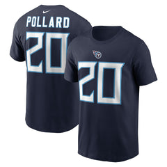 Tony Pollard Player Name & Number T-Shirt - Tennessee Titans