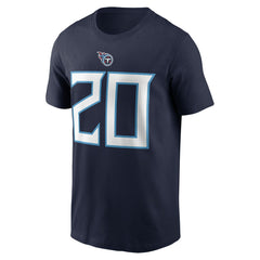 Tony Pollard Player Name & Number T-Shirt - Tennessee Titans