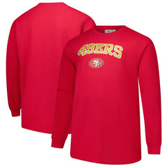 Big & Tall Thermal Long Sleeve T-Shirt - San Francisco 49ers