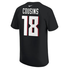 Kirk Cousins Youth Player Name & Number T-Shirt - Atlanta Falcons