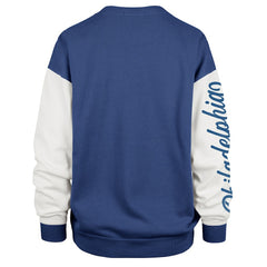 NBA Philadelphia 76ers '47 Women's Plus Size Oversized Rise Andie Pullover Sweatshirt