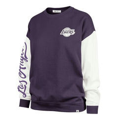 NBA Los Angeles Lakers '47 Women's Rise Andie Pullover Sweatshirt