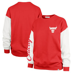 NBA Chicago Bulls '47 Women's Rise Andie Oversized Pullover Sweatshirt