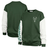 NBA Milwaukee Bucks '47 Women's Rise Andie Oversized Pullover Sweatshirt
