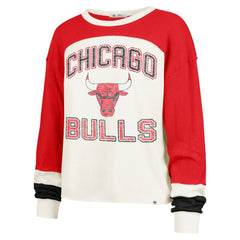 NBA Chicago Bulls '47 Women's Curve Raglan Long Sleeve T-Shirt sale