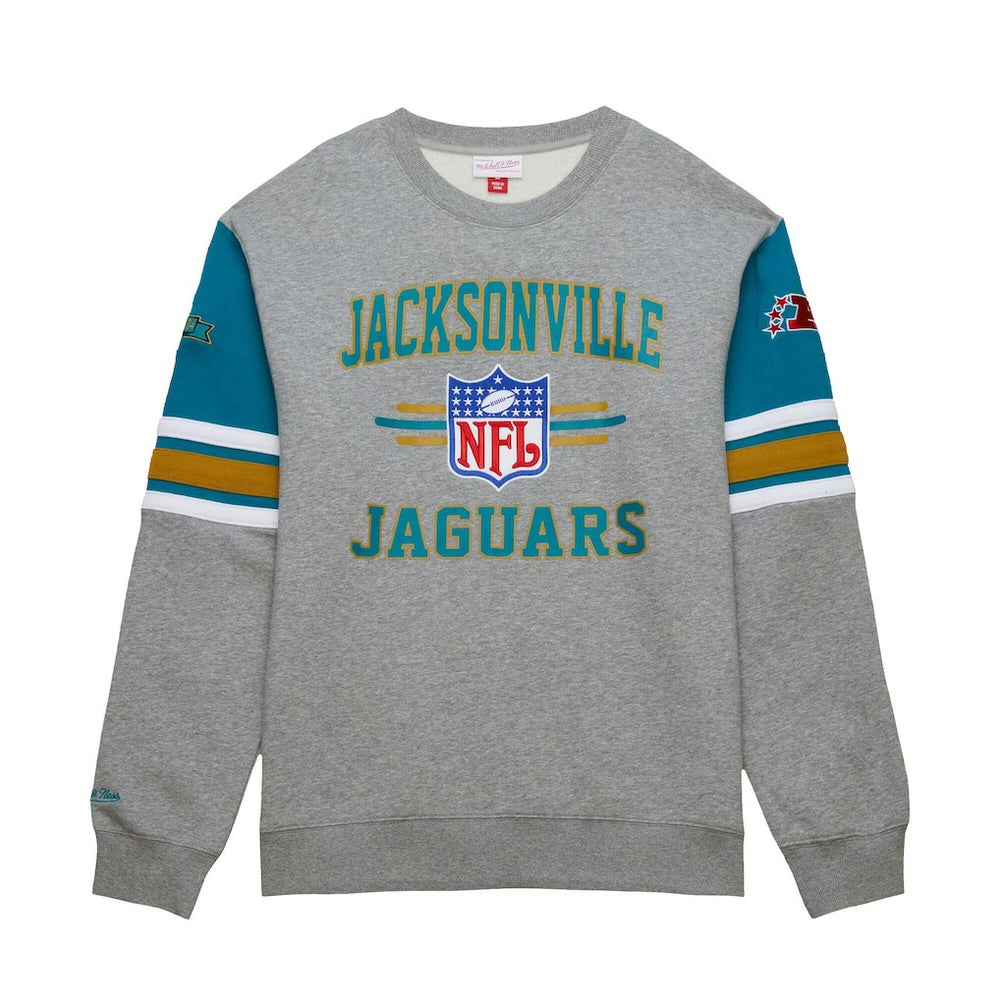 All Over 4.0 Vintage Logo Pullover Sweatshirt - Jacksonville Jaguars