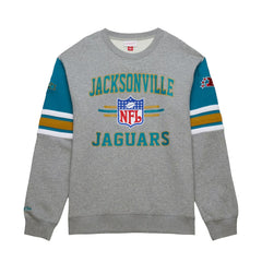 All Over 4.0 Vintage Logo Pullover Sweatshirt - Jacksonville Jaguars