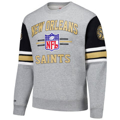 All Over 4.0 Vintage Logo Pullover Sweatshirt - New Orleans Saints