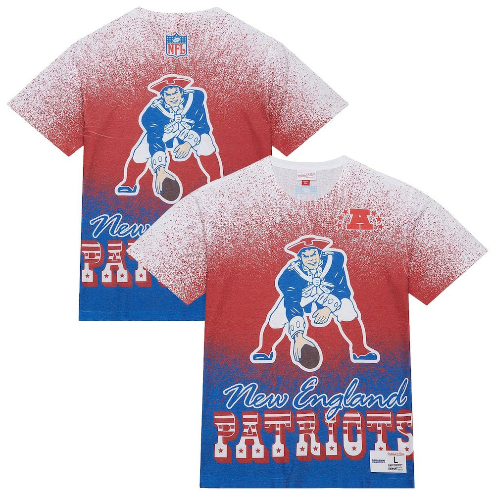 Team Burst Vintage Logo T-Shirt - New England Patriots