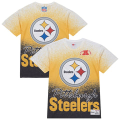 Team Burst Vintage Logo T-Shirt - Pittsburgh Steelers