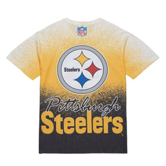 Team Burst Vintage Logo T-Shirt - Pittsburgh Steelers