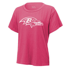 Derrick Henry Majestic Threads Women's Name & Number T-Shirt - Baltimore Ravens