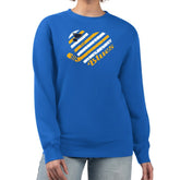 NHL Blue St. Louis Blues G-III 4Her by Carl Banks Women's Heart Graphic Pullover Sweatshirt