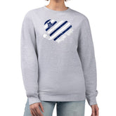 NHL Heather Gray Toronto Maple Leafs G-III 4Her by Carl Banks Women's Heart Graphic Pullover Sweatshirt
