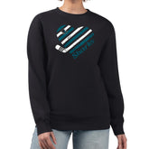 NHL Black San Jose Sharks G-III 4Her by Carl Banks Women's Heart Graphic Pullover Sweatshirt