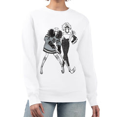 NHL White Los Angeles Kings G-III 4Her by Carl Banks Women's Hockey Girls Team Graphic Fleece Pullover Sweatshirt