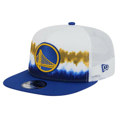NBA Golden State Warriors Dip-Dye 9FIFTY A-Frame Trucker Snapback Hat sale