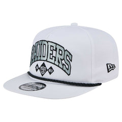Diamond Golfer Snapback Hat - Las Vegas Raiders