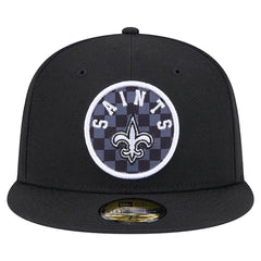 Checkered 59FIFTY Fitted Hat - New Orleans Saints