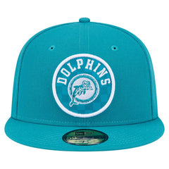 Checkered 59FIFTY Fitted Hat - Miami Dolphins