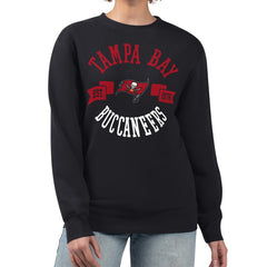 G-III 4Her by Carl Banks Women's Large Team Graphic Fleece Pullover Sweatshirt - Tampa Bay Buccaneers
