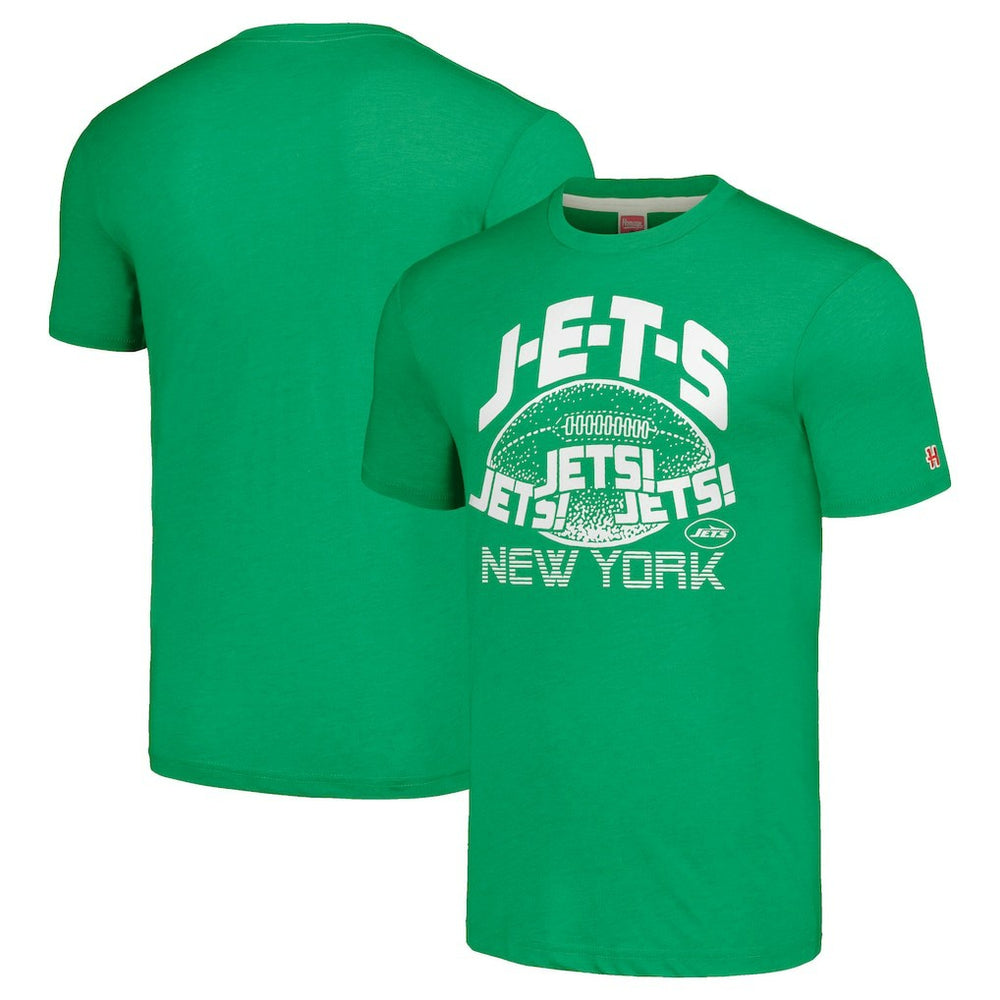 Homage Unisex J-E-T-S Tri-Blend T-Shirt - New York Jets