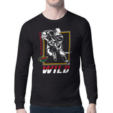 NHL Black Minnesota Wild Starter Player Grid Long Sleeve T-Shirt