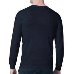NHL Navy Winnipeg Jets Starter Player Grid Long Sleeve T-Shirt