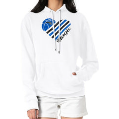 NBA Orlando Magic G-III 4Her by Carl Banks Women's Heart Pullover Hoodie - White discount