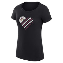NBA Cleveland Cavaliers G-III 4Her by Carl Banks Women's Super-Slim Fit Lightweight Heart T-Shirt sale