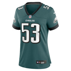 Zack Baun Women's Game Jersey - Philadelphia Eagles