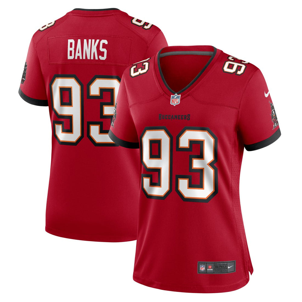 Eric Banks Women's Game Jersey - Tampa Bay Buccaneers