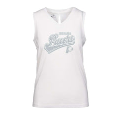 NBA Indiana Pacers Levelwear Women's Paisley Sweep V-Neck Tank Top