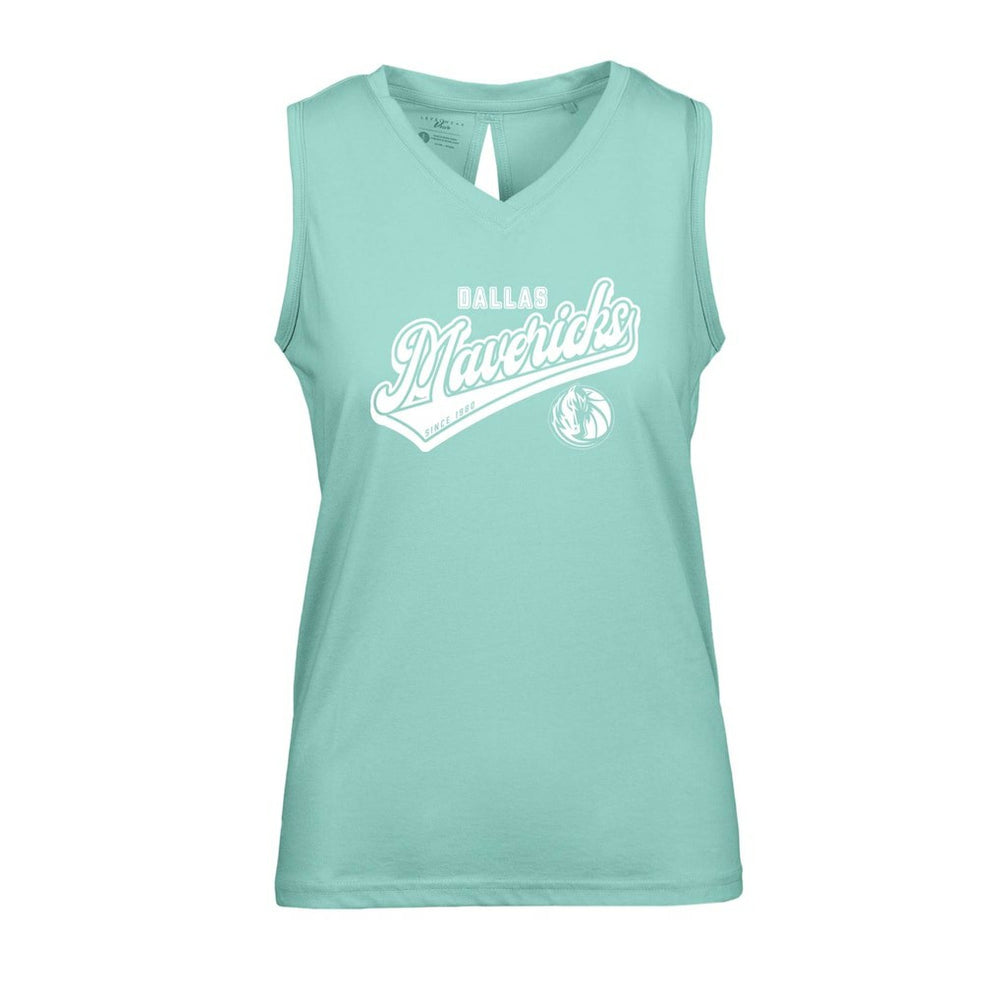 NBA Dallas Mavericks Levelwear Women's Paisley Sweep V-Neck Tank Top sale