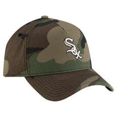 MLB Chicago White Sox New Era Woodland Team Pop 9FORTY A-Frame Adjustable Hat
