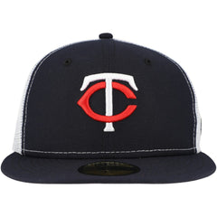 MLB Minnesota Twins New Era Team Color 59FIFTY Trucker Fitted Hat