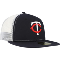MLB Minnesota Twins New Era Team Color 59FIFTY Trucker Fitted Hat