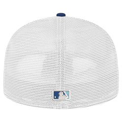 MLB Tampa Bay Rays New Era Team Color 59FIFTY Trucker Fitted Hat