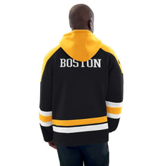 NHL Black/Gold Boston Bruins Starter Hockey Pullover Hoodie