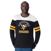 NHL Black Pittsburgh Penguins Starter Blitz Durene Long Sleeve T-Shirt