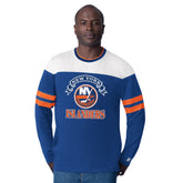 NHL Royal New York Islanders Starter Blitz Durene Long Sleeve T-Shirt