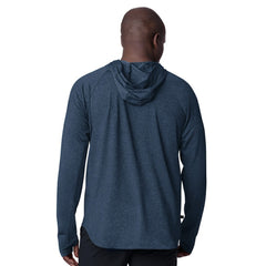 NHL Navy Buffalo Sabres MSX by Michael Strahan Fast Track Raglan Long Sleeve Hoodie T-Shirt