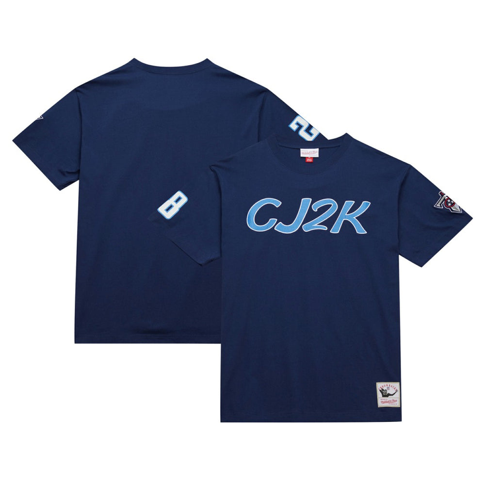 Chris Johnson Retired Player Nickname T-Shirt - Tennessee Titans
