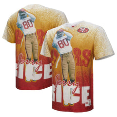 Jerry Rice Burst Retired Player T-Shirt - San Francisco 49ers
