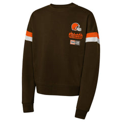 Girls Eternal Love Pullover Sweatshirt - Cleveland Browns