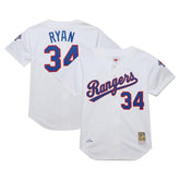 MLB Nolan Ryan Texas Rangers Mitchell & Ness 1993 Cooperstown Collection Authentic Jersey